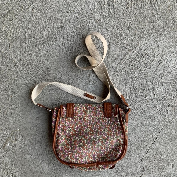 H&M - Purse - Brown Flower Pattern - Picture 4 of 6